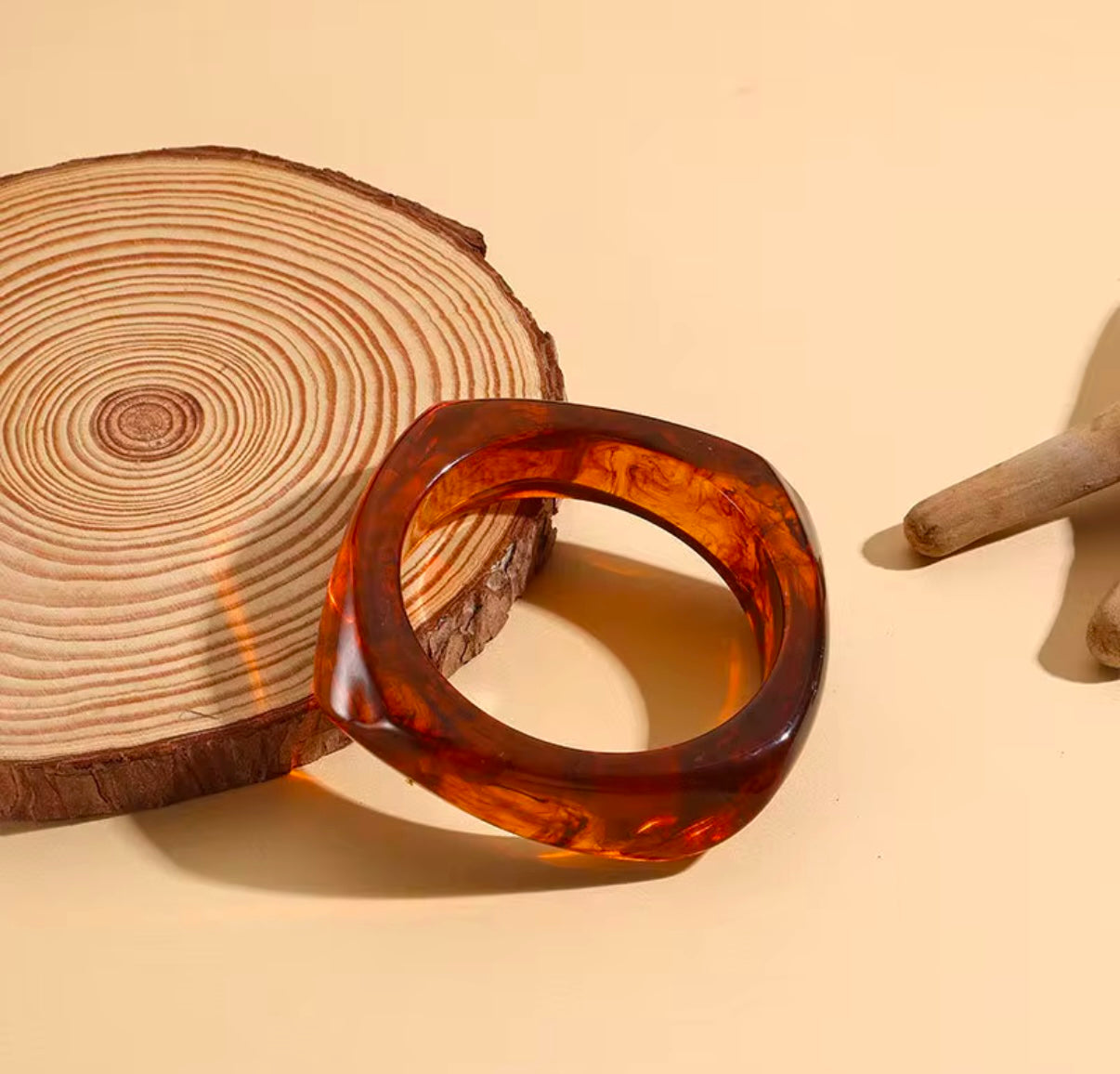Bracelets en Résine Marbrée