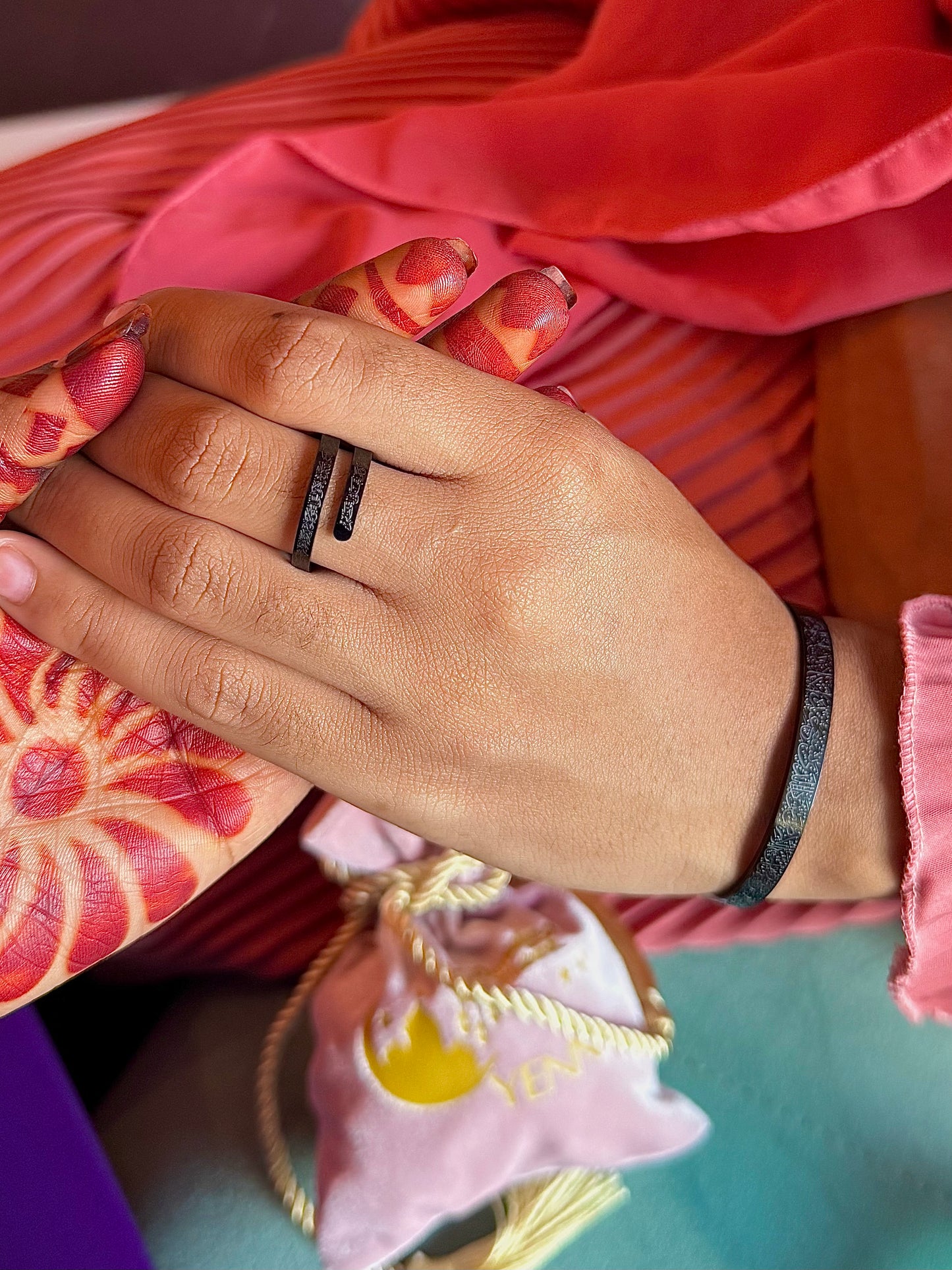 BRACELET ET BAGUE AYATUL KURSI